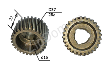 Ответная шестерня для перфоратора Энергомаш,Электроприбор , Штурм 1400-1800 Wt